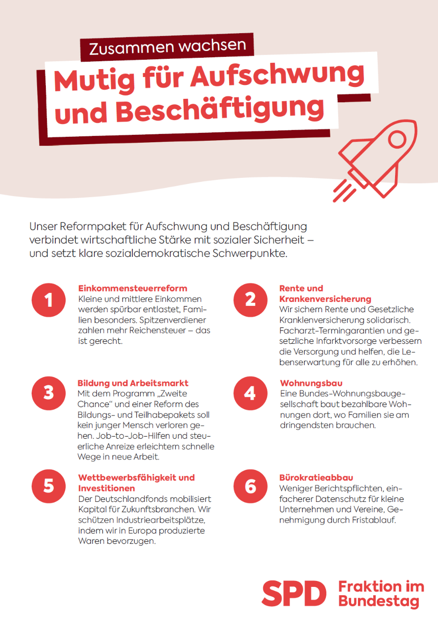 spd_reformpaket Bundestagspräsidentin Bärbel Bas